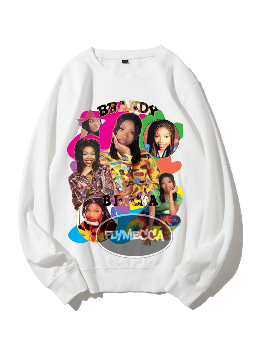 90s Brandy (White) Sweatshirt