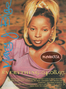 Mary J Blige “Everything” (1997) Poster