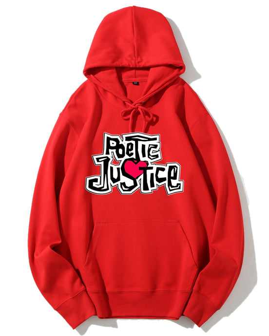 Poetic Justice Hoodie (Red)