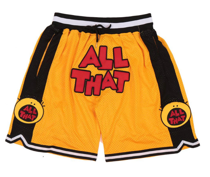 90s 90s ALL THAT! Basketball Shorts